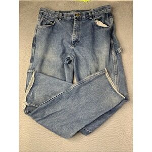 Bulwark FR Jeans Mens Size 38x37U Blue Denim FR (fit 37x36) carpenters